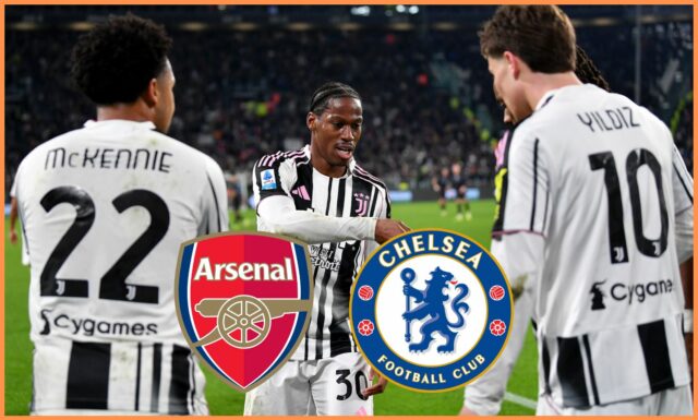 Kenan Yildiz v akcii za Juventus