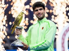 Koľko peňazí zarobil Carlos Alcaraz za 50-minútové víťazstvo nad Arthurom Filsom vo finále Qatar Open Foto od Tnani Badreddine/DeFodi Images/DeFodi cez Getty Images