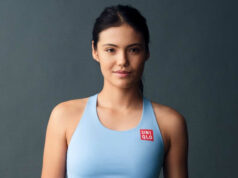 Koľko zarobí Emma Raducanu po výmene Nike za japonskú značku? Na snímke: oznámenie Emma Raducanu Uniqlo na Instagrame