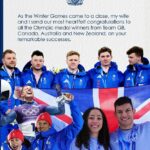 Kráľ poslal „srdečné blahoželanie“ víťazom zimných olympijských hier z tímu GB a celého Commonwealthu