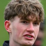 James Wilson počas tréningu Heart of Midlothian