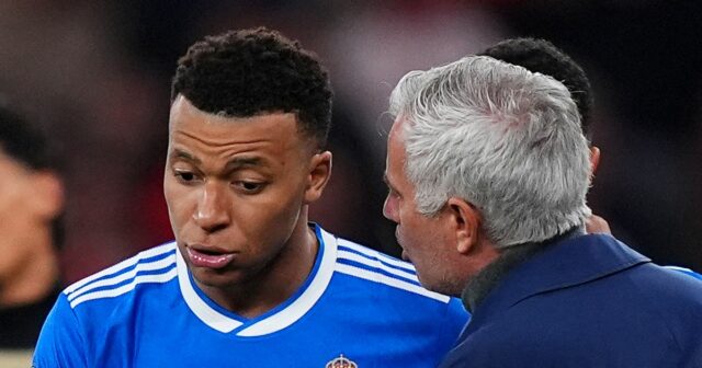 Kylian Mbappe a José Mourinho