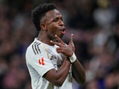 La Liga 2025-26: Real Madrid porazil Real Sociedad 4:1; Vinicius sieťová ortéza La Liga 2025-26: Real Madrid porazil Real Sociedad 4:1; Vinicius sieťová ortéza