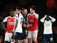 Last minute VIP vstupenky Spurs vs Arsenal sú k dispozícii pred derby v severnom Londýne Michael Oliver bol v centre pozornosti, keď Arsenal porazil Tottenham Hotspur v North London Derby