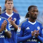Silko Thomas (#39) z Leicester City ukazuje svoje sklamanie