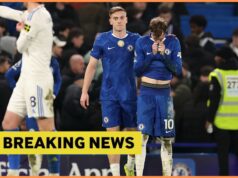 Liam Delap z Chelsea hľadal prestup do Evertonu Liam Delap v akcii za Chelsea