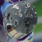 Vladyslav Heraskevyč z Ukrajiny prechádza tréningom kostry