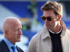 Majiteľ Birminghamu City bol hospitalizovaný s mŕtvicou ako vyhlásenie klubu BIRMINGHAM, ANGLICKO – 16. SEPTEMBER: Tom Wagner, väčšinový vlastník Birmingham City s Tomom Bradym, spolumajiteľom Birmingham City počas zápasu Sky Bet League One medzi Birmingham City FC a Wrexham AFC v St Andrews v Knighthead Park 16. septembra 2024 v Birminghame v Anglicku. (Foto Catherine Ivill - AMA/Getty Images)