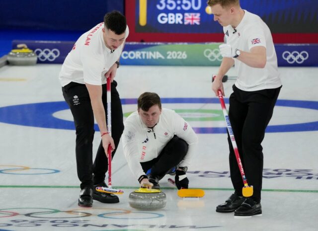 Olympiáda: Curling-Round Robin