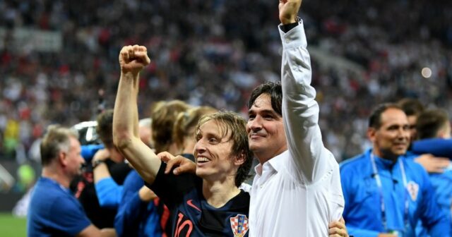 Chorvátsky útočník Mario Mandžukič vyradil Anglicko zo semifinále MS 2018 v Rusku 2018