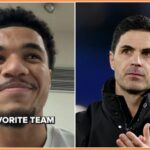 Malik Tillman oslavuje gól pre Bayer Leverkusen