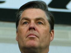 Man City 115 účtuje aktualizáciu „rozhodnutia“, keď prehovorí generálny riaditeľ Premier League Výkonný riaditeľ Premier League Richard Masters sa pozerá na finále konferenčnej ligy UEFA v roku 2025