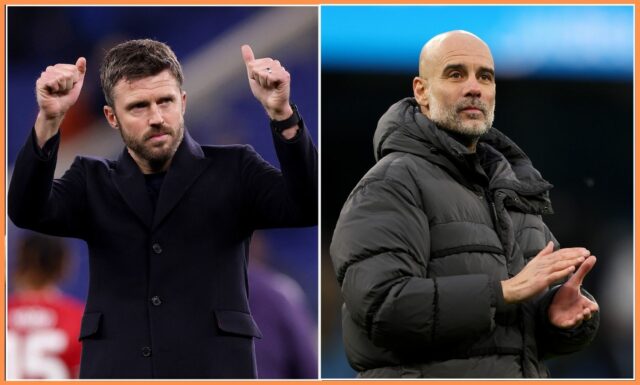 Man United bude súťažiť s Man City o duo Premier Morgan Gibbs-White v minulej sezóne v akcii za Nottingham Forest proti Tottenhamu