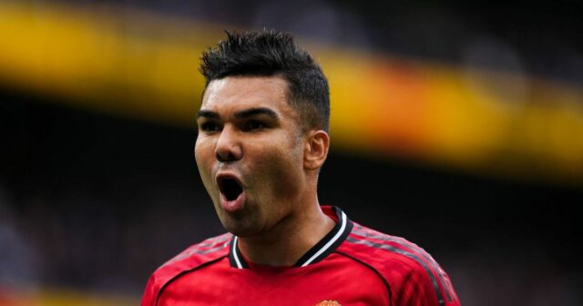 Casemiro z Manchestru United