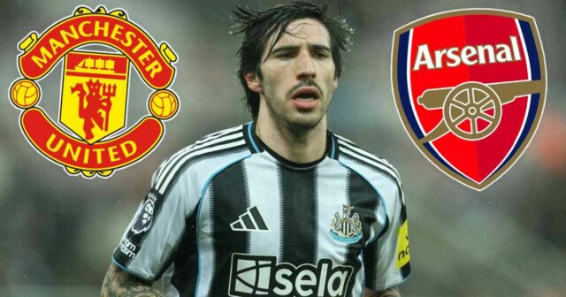 NEWCASTLE UPON TYNE, ANGLICKO – 21. JANUÁRA: Sandro Tonali z Newcastle United sleduje zápas fázy MD7 Ligy majstrov UEFA 2025/26 medzi Newcastle United FC a PSV Eindhoven v St James' Park 21. januára 2026 v Newcastle upon Tyne v Anglicku. (Foto: George Wood/Getty Images)