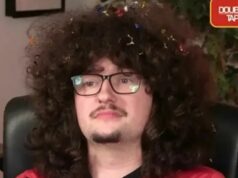 Man Utd posmešný stenový fanúšik s drzým účesom na oslave po zlomenom srdci West Hamu Frank Ilett