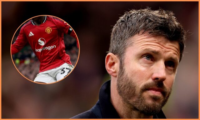 Kobbie Mainoo v akcii za Man Utd