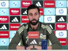 Manažér Realu Madrid Alvaro Arbeloa mieri do Barcelony Manažér Realu Madrid Alvaro Arbeloa mieri do Barcelony