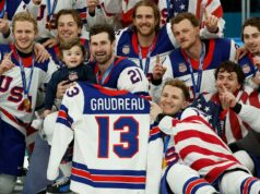 Manželka Johnnyho Gaudreaua hovorí o olympijskej hokejovej cti Manželka Johnnyho Gaudreaua hovorí o olympijskej hokejovej cti