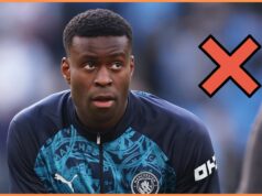 Marc Guehi zablokoval možnosť hrať finále Carabao Cupu proti Arsenalu Marc Guehi v akcii za Man City vs Tottenham