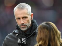 Marco Rose už vysvetlil, čo prinesie Tottenhamu s vplyvom Jurgena Kloppa Marco Rose, hlavný tréner RB Lipsko, hovorí pre DAZN pred zápasom Bundesligy medzi RB Lipsko a 1. FC Heidenheim 1846 v Red Bull Arene 23. februára 2025 v Lipsku, Nemecko