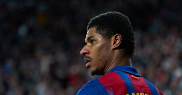 Marcus Rashford je momentálne na hosťovaní v Barcelone z Manchestru United