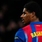 Marcus Rashford ľavý krídelník Barcelony a Anglicka počas štvrťfinálového zápasu Copa del Rey medzi Albacete Balompie a FC Barcelona na Estadio Carlos Belmonte 3. februára 2026 v španielskom Albacete. (Foto: Jose Breton/Pics Action/NurPhoto cez Getty Images)