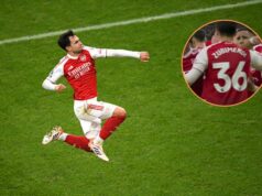 Martin Zubimendi strelil skvelý gól z diaľky, aby posunul Arsenal dopredu proti Sunderlandu Martin Zubimendi z Arsenalu oslavuje prvý gól svojho tímu počas zápasu Premier League medzi Arsenalom a Sunderlandom na ihrisku Emirates...