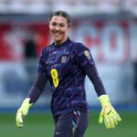 Mary Earps momentálne hrá za PSG, ku ktorému prišla z Manchestru United v roku 2024 (Getty)