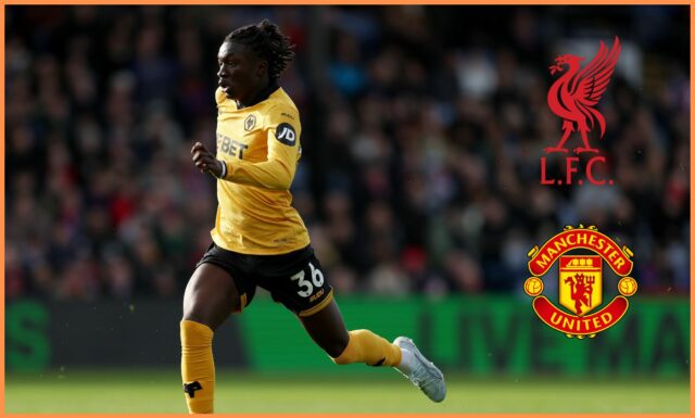 Mateus Mane žiadal cenu problém pre Liverpool, Man United Mateus Mane z Wolves v predzápasovej rozcvičke