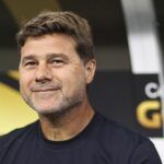 Hlavný tréner Mauricio Pochettino zo Spojených štátov amerických sa zúčastňuje na zápase Skupinovej fázy – D-skupiny medzi USA a Haiti v rámci Zlatého pohára CONCACAF 2025 na AT&T Stadium 22. júna 2025 v Arlingtone v Texase.