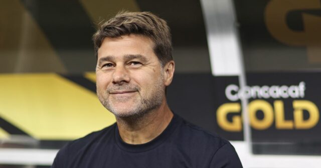 Hlavný tréner Mauricio Pochettino zo Spojených štátov amerických sa zúčastňuje na zápase Skupinovej fázy – D-skupiny medzi USA a Haiti v rámci Zlatého pohára CONCACAF 2025 na AT&T Stadium 22. júna 2025 v Arlingtone v Texase.