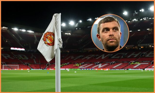 Michael Carrick oslavuje víťazstvo Manchestru United nad Fulhamom na Old Trafford