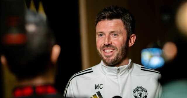 Hlavný tréner Manchestru United Michael Carrick