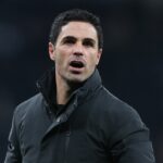 Tréner Arsenalu Mikel Arteta