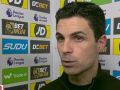 Mikel Arteta neutŕži žiadne údery s tupým odkazom na chybujúce hviezdy Arsenalu Mikel Arteta hovorí po remíze Arsenalu s Wolves