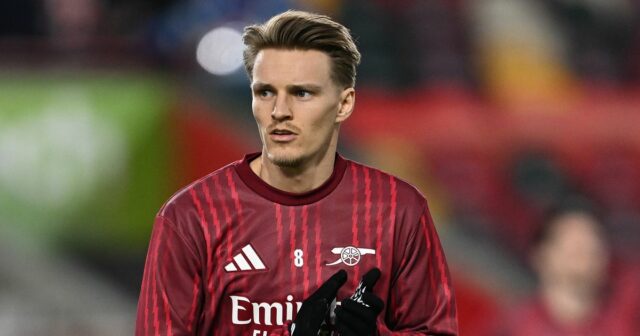 Mikel Arteta pred kľúčovým severolondýnskym derby vynechal náznak hlavného Martina Martin Odegaard