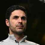 Tréner Arsenalu Mikel Arteta