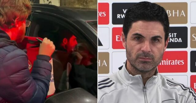 Mikel Arteta vysvetľuje, ako nepríjemný incident s fanúšikom spôsobil, že Mikel Arteta