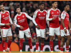 Mikel Merino zranený úder pre Arsenal a Španielsko Mikel Merino tlieska fanúšikom Arsenalu