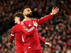 Mohamed Salah poskytuje pohľad na minulú slávu, ale otázky týkajúce sa budúcnosti zostávajú Dominik Szoboszlai sa blysol druhým gólom domáceho Liverpoolu (PA)