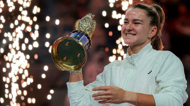 Muchová porazila tínedžera Mboka a vyhrala Qatar Open
