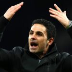 Tréner Arsenalu Mikel Arteta