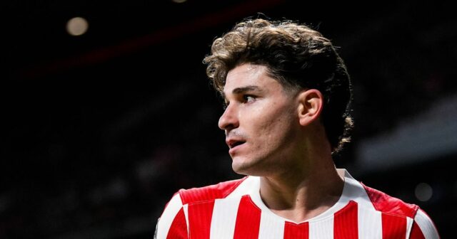 Julian Alvarez z Atlética Madrid