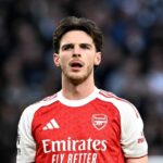 Následník Spurs sa pokúša simulovať Declana Ricea s fotografiou spoločníka v pochmúrnej minúte|Futbal|Športová aktivita