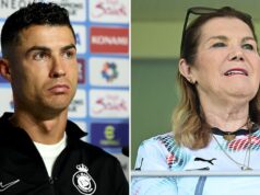 Náznak odchodu Cristiana Ronalda do dôchodku, zúrivé hádky a želanie matky pre ďalší klub Nassrov portugalský útočník #07 Cristiano Ronaldo reaguje počas futbalového zápasu Saudskej profesionálnej ligy medzi Al-Nassr a Al-Awwal Park Stadium v Rijáde 17. januára, obrázky)