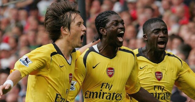 Nenávidím Arsenal kvôli tomu, ako sa ku mne správal manažér Emmanuel Adebayor oslavuje s Kolom Tourem a Tomášom Rosickým