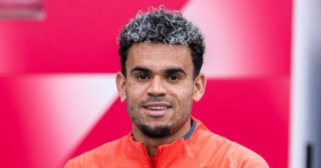 Luis Diaz počas tréningu Bayernu Mníchov