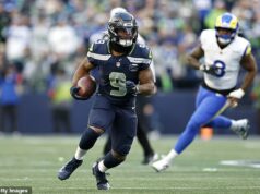 New York Giants spojené so senzačným krokom pre víťaza Super Bowl, ktorý by mohol zmeniť franšízu Giants údajne zvažujú prestup pre hviezdu Seattle Seahawks Kennetha Walkera III