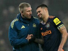 Newcastle utrpel zničujúci úder, keď sa objavil rozsah zranenia Bruna Guimaraesa Bruno Guimaraes vynechá nasledujúce dva mesiace pre zranenie stehennej šľachy